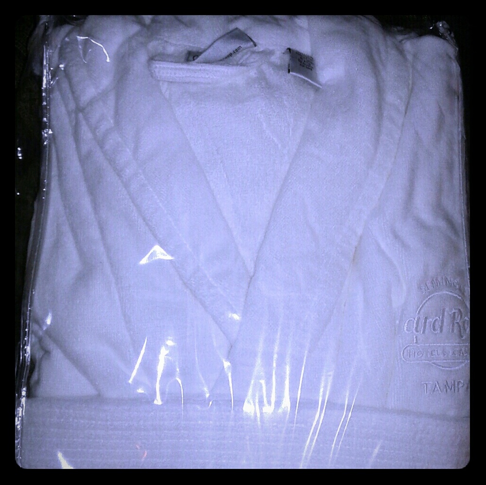 Brand New Hard Rock Plush Robe